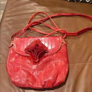 Vintage Eel Leather Skin Purse
